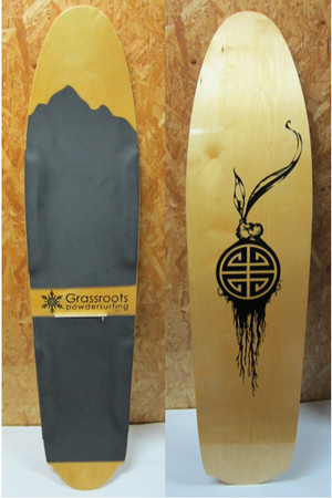 人気上昇の Grassroots 日本上陸!! Slasher 140 cm パウダーサーフィン